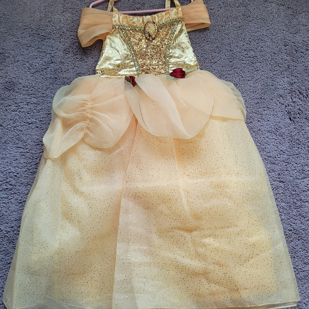 Disney Gold and Cream Princess Dress Costume